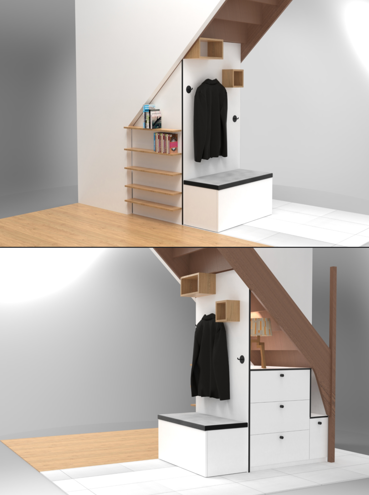 Conception de dressing sur mesure AMC Concept Reno